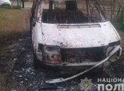 На Волині згорів автомобіль священника, очевидно, через підпал