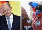 Олаф Шольц и "руській"