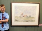 10-летний школьник пишет картины по 30 тыс. долларов (ФОТО)