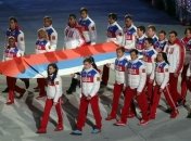 Евгений Плющенко, несмотря на травму, приехал на закрытие Олимпиады