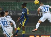 Волейбол от вратаря - в обзоре матча Верона - Интер (видео)