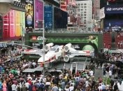 Гигантская конструкция из "Лего" была представлена в Нью-Йорке