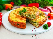 Аппетитный яичный пирог