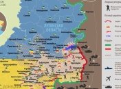 Карта ситуации на Востоке Украины по состоянию на 25 августа