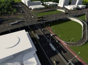 Реконструкция Шулявского путепровода в Киеве: схема движения