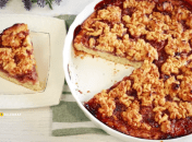 Тертый пирог с вареньем