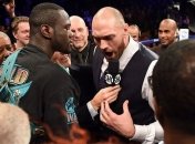 Фьюри вылез на ринг и вызвал на бой Уайлдера, вспомнив Кличко