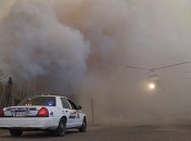 Дым от лесных пожаров в Канаде становится все сильнее