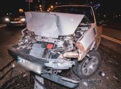 В Киеве столкнулись три авто, никто не пострадал 