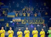 Поддержка украинских болельщиков во время матча сборной Украины с россиянами была невероятной