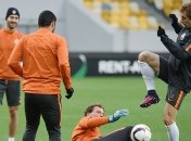 "Шахтер" - "Гент": тренировка горняков (Фото)