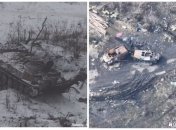 Уничтоженная техника оккупантов