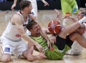 Латвия обыграла Словению и вышла в четвертьфинал Евробаскета-2015