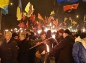 На марше за Бандеру нарушений не зафиксировано