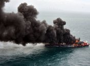 Взрыв и пожар в Нигерии