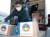 Китайская диаспора в Украине отправила в Ухань гуманитарную помощь