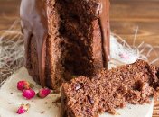 Шоколадна глазур на паску