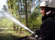 В Херсонской области горит лес