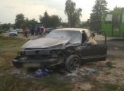 Водителя, въехавшего в остановку на Харьковщине, арестовали