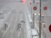 В Японии 3 человека погибли в результате сильных снегопадов