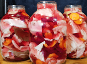 Закуска из капусты и свеклы