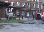 В Хмельницком горела кондитерская фабрика