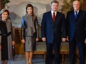 Президент Украины встретился с королем Норвегии Харальдом V