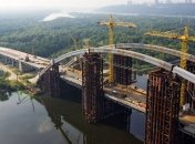 Открытие моста на Троещину перенесли на 2019 год