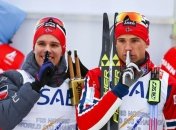 Лыжные гонки. Норвегия одержала победу в мужской эстафете