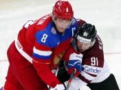 ЧМ. Россия переиграла Латвию