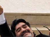 Диего Марадона встретился с игроками "Манчестер Юнайтед"