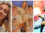 Жена Шевченко поздравила мужа и сборную Украины с успехом на Евро-2020