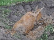 В Киеве на Лысой горе были найдены авиабомбы времен Второй мировой войны