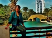 Анна Козырь проводит время с участником ''Х-фактора''