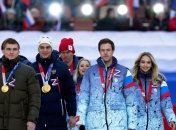 Российские спортсмены поддержали путина