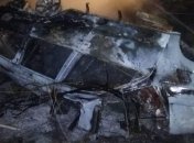 ДТП на трассе "Харьков – Симферополь": сгорел дотла автомобиль с двумя людьми