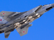Російський МіГ-31К з "Кинджалами"