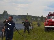 Пожар в Чернобыльской зоне ликвидирован