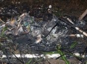 В Тернопольской области упал и загорелся мотодельтаплан, погиб пилот