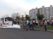 В МВД озвучили одну из версий пожара в автобусе на Троещине