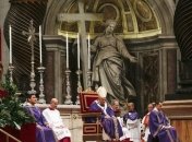 Художница "предсказала" уход Папы Римского с престола