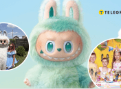 В Харьковской области заметили аниматора в костюме Лабубу