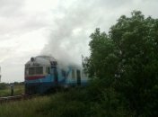 В Закарпатской области горел дизель-поезд с пассажирами