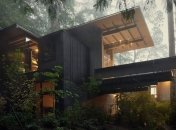 Уютный лесной домик, в котором можно отдохнуть от всей суеты (Фото)