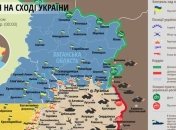 Карта АТО на востоке Украины (26 августа)