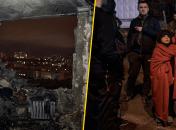 Фото дня: як виглядає квартира зсередини після влучення шахеда у Києві