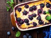 Запеканка с ягодами