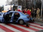 На Львовщине в результате ДТП пострадала женщина и двое детей