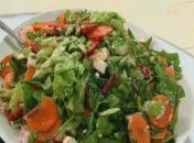 Салат с клубникой