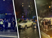 В Киеве случилась масштабная авария